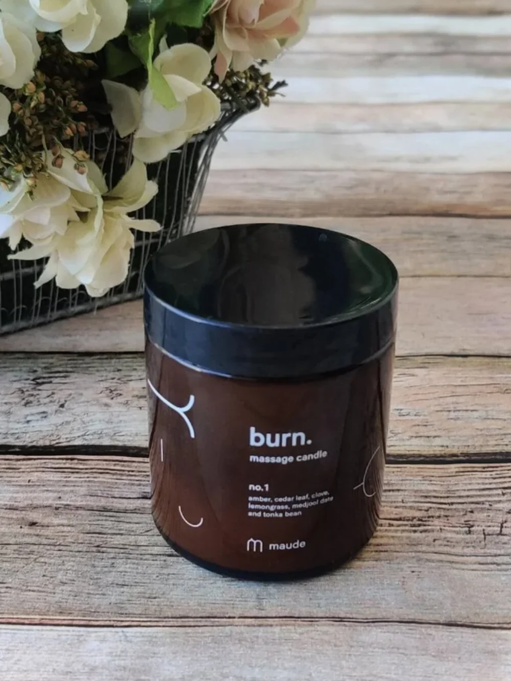 Maude Burn Massage Candle No. 1